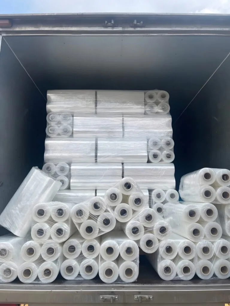 Cuộn màng PE TABI sẵn hàng chờ giao